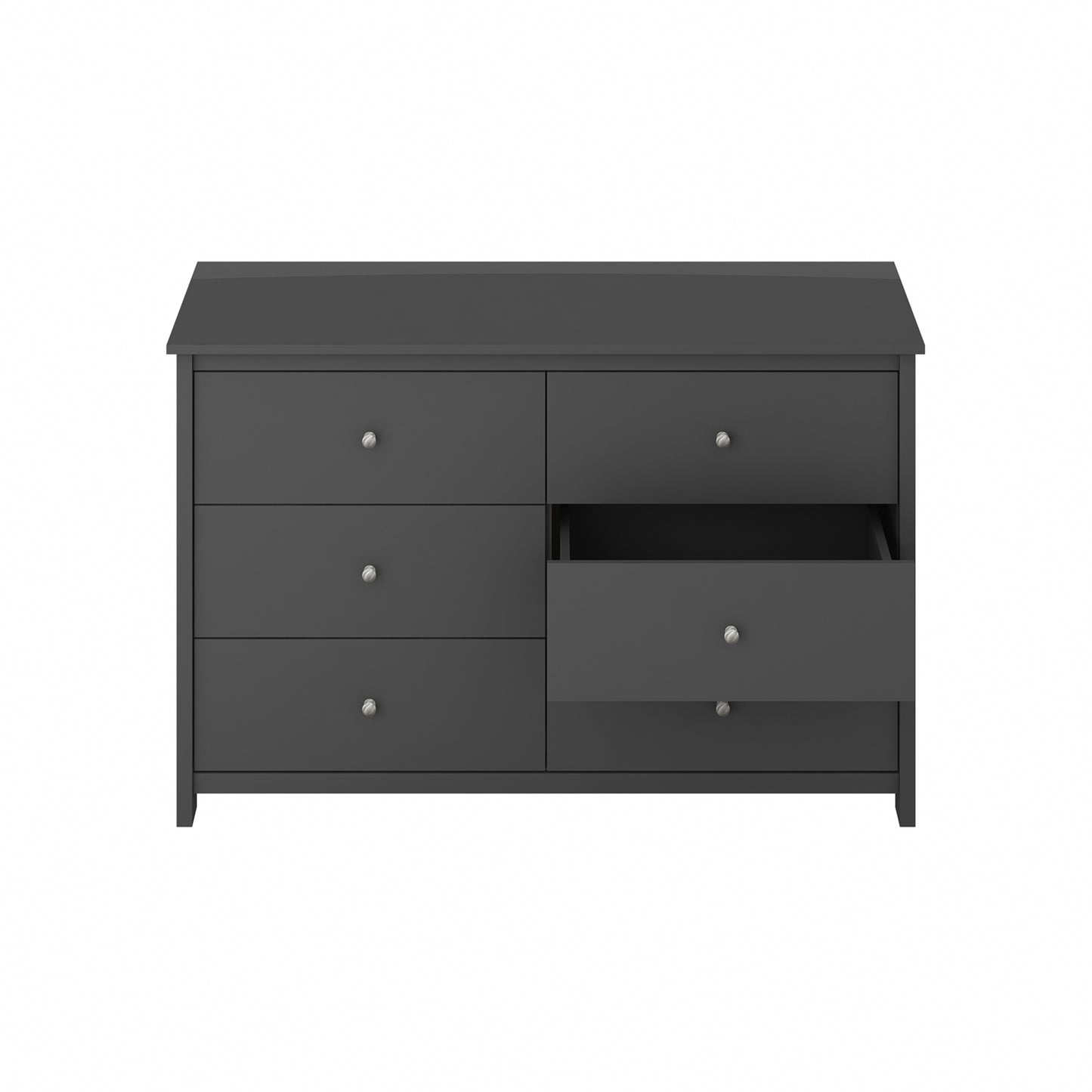 Galano 6 Drawer Standard Dresser with Manufactured Wood Construction 47.2" W