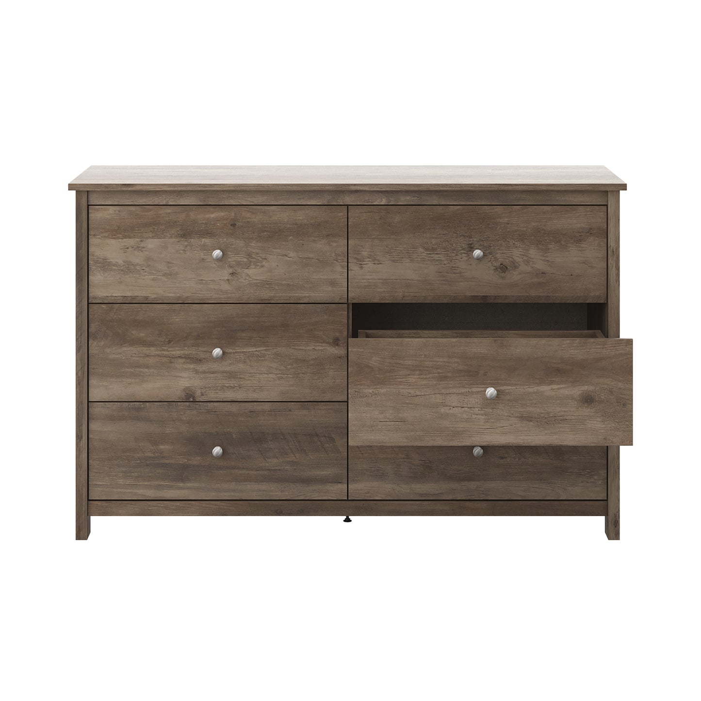 Galano 6 Drawer Standard Dresser with Manufactured Wood Construction 47.2" W