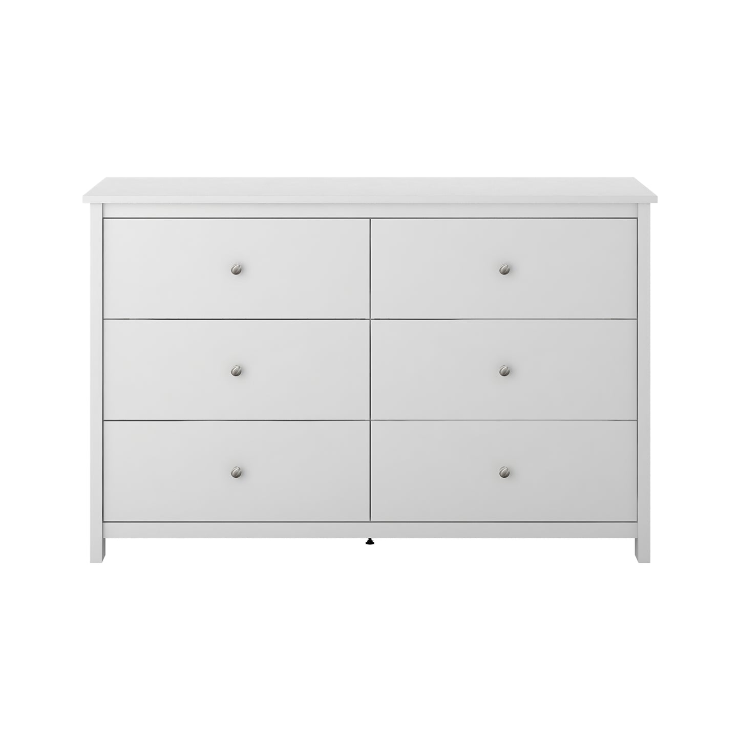 Galano 6 Drawer Standard Dresser with Manufactured Wood Construction 47.2" W