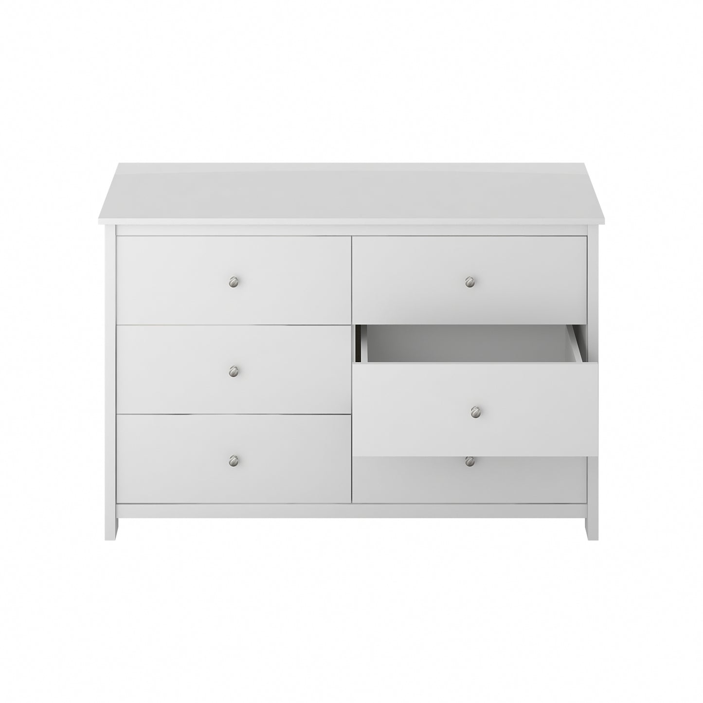 Galano 6 Drawer Standard Dresser with Manufactured Wood Construction 47.2" W