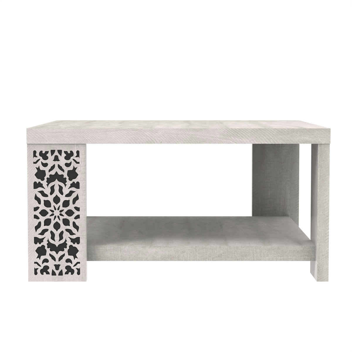 GALANO Square Coffee Table with Storage Shelf, 31.1", 1 Piece GALANO Square Coffee Table with Storage Shelf, 31.1", 1 Piece