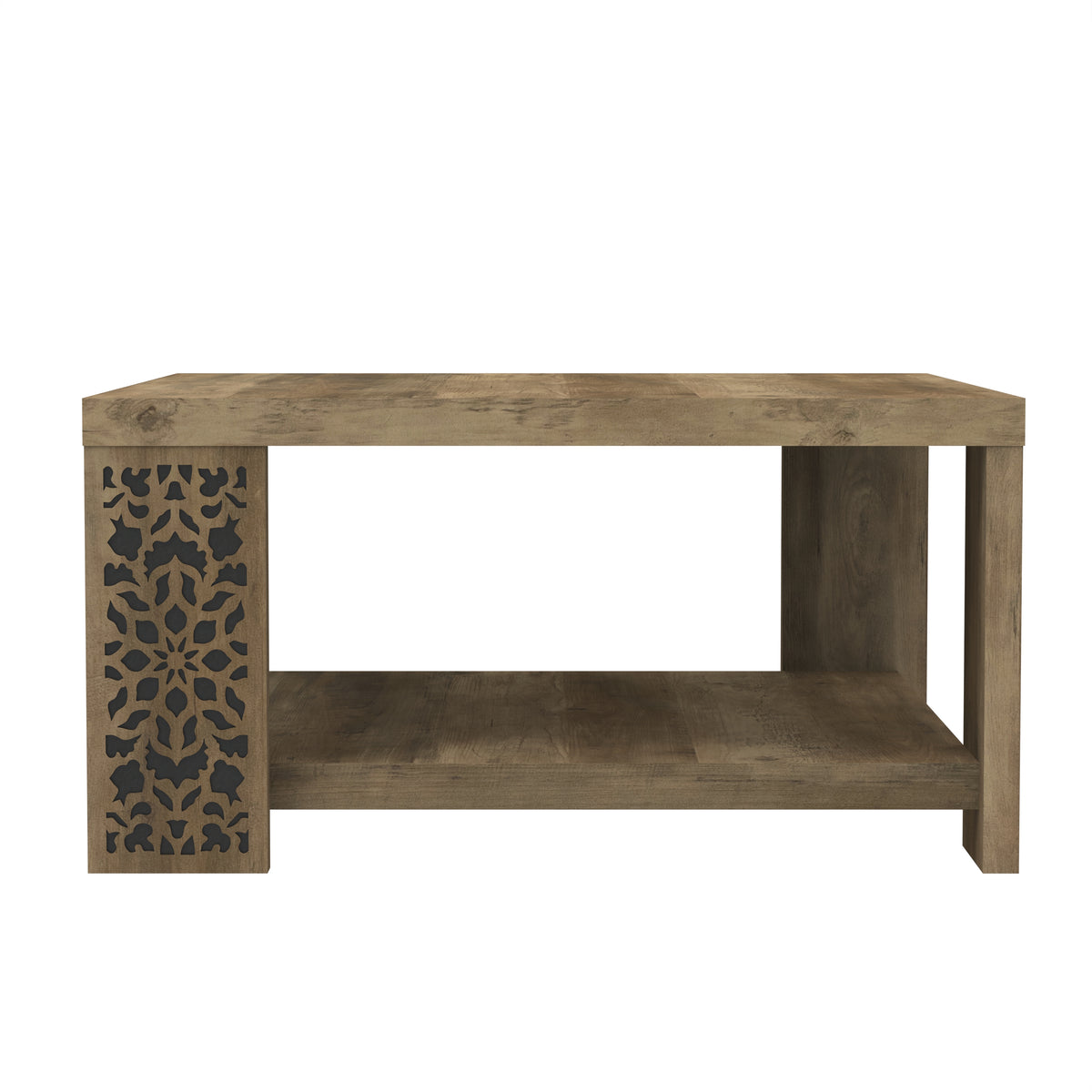 GALANO Square Coffee Table with Storage Shelf, 31.1", 1 Piece GALANO Square Coffee Table with Storage Shelf, 31.1", 1 Piece