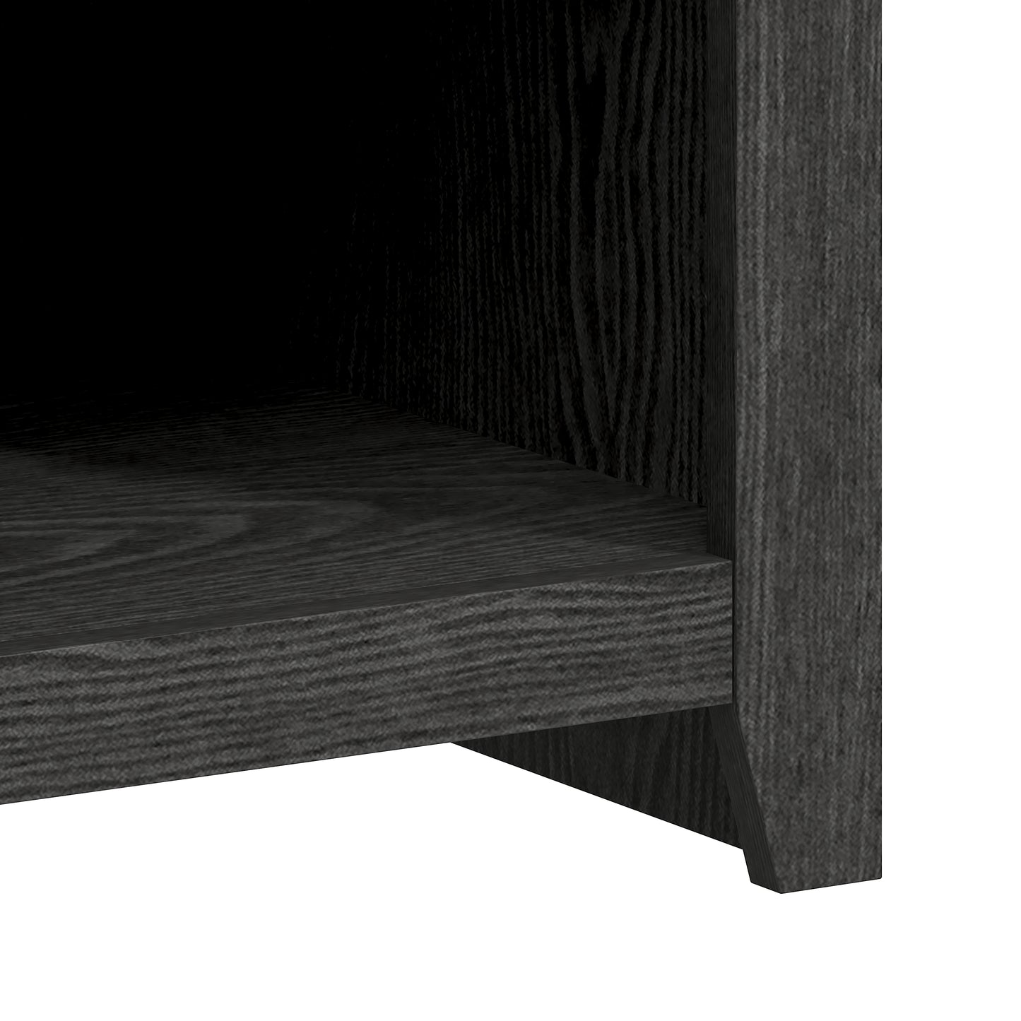 Galano Modern 1-Drawer Nightstand with Open Storage 19.3" W × 16.9" D × 20.9" H