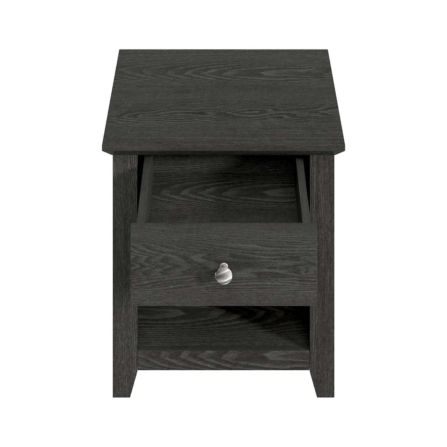 Galano Modern 1-Drawer Nightstand with Open Storage 19.3" W × 16.9" D × 20.9" H