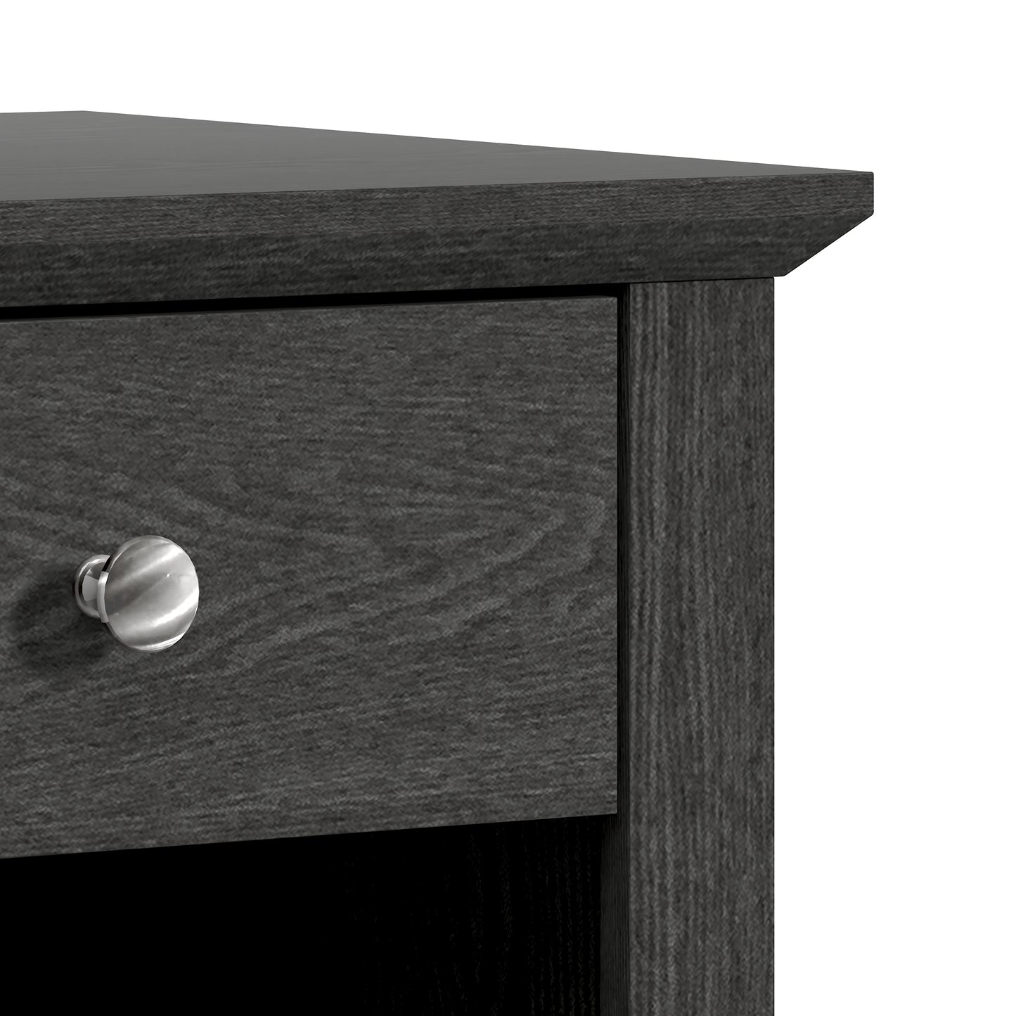 Galano Modern 1-Drawer Nightstand with Open Storage 19.3" W × 16.9" D × 20.9" H