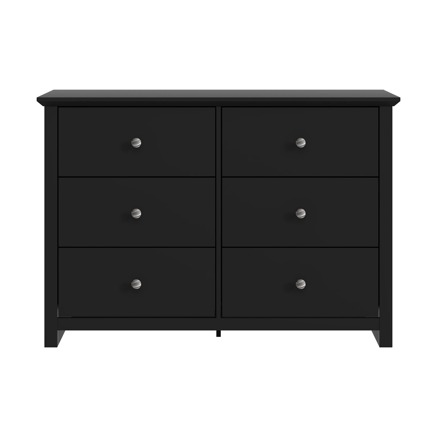 Galano 6-Drawer Double Dresser with Interlock Safety 46.9" W × 16.4" D × 32.0" H