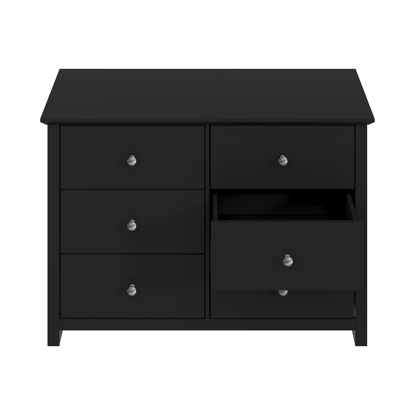 Galano 6-Drawer Double Dresser with Interlock Safety 46.9" W × 16.4" D × 32.0" H