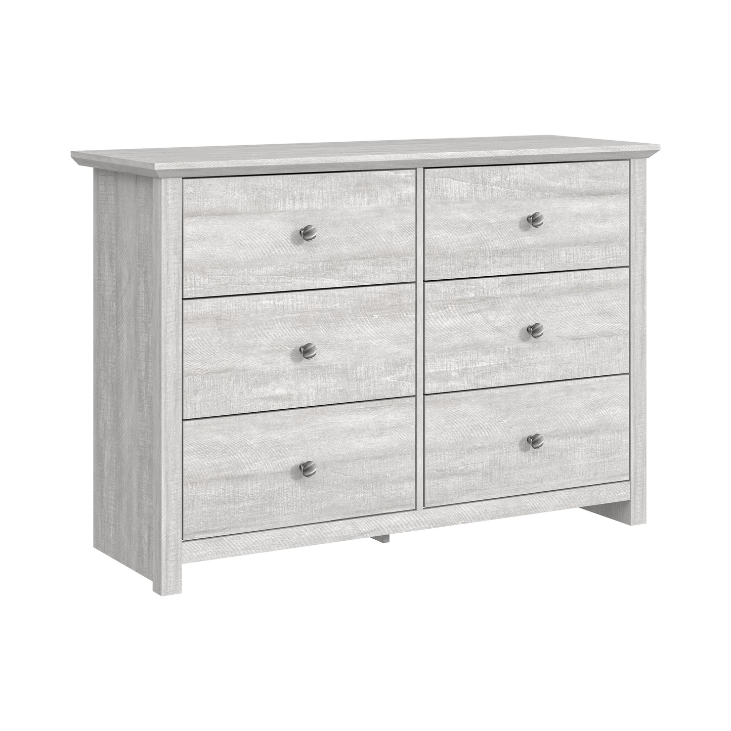Galano 6-Drawer Double Dresser with Interlock Safety 46.9" W × 16.4" D × 32.0" H