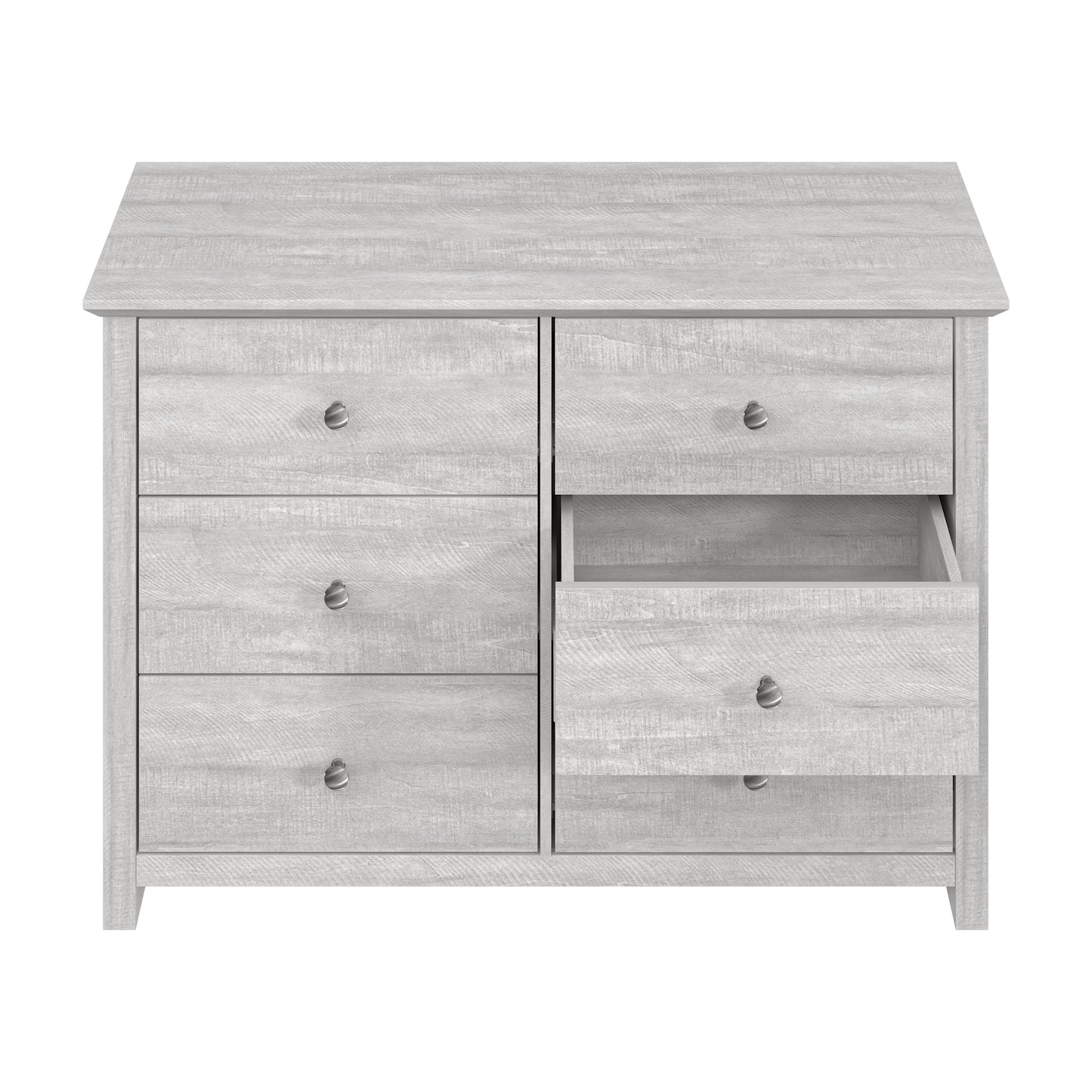 Galano 6-Drawer Double Dresser with Interlock Safety 46.9" W × 16.4" D × 32.0" H