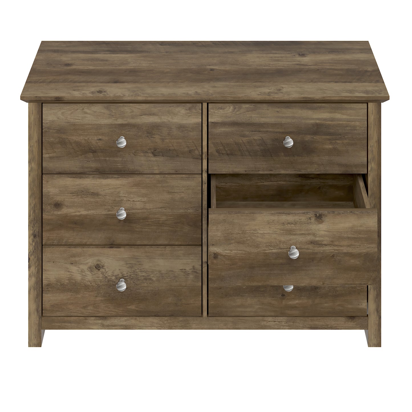 Galano 6-Drawer Double Dresser with Interlock Safety 46.9" W × 16.4" D × 32.0" H
