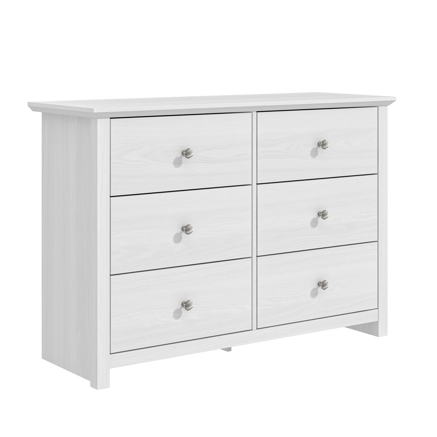 Galano 6-Drawer Double Dresser with Interlock Safety 46.9" W × 16.4" D × 32.0" H