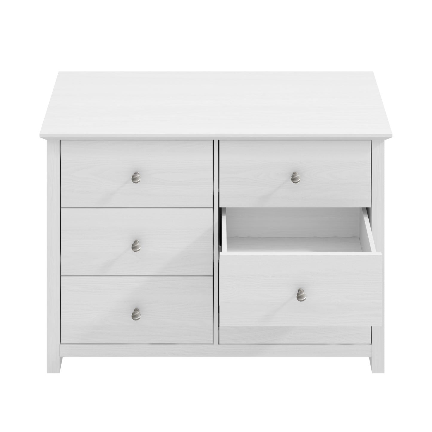 Galano 6-Drawer Double Dresser with Interlock Safety 46.9" W × 16.4" D × 32.0" H
