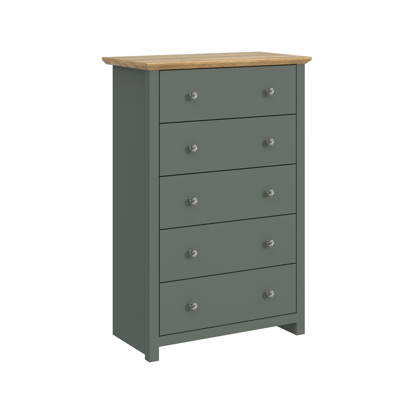 Galano 5-Drawer Dresser with Interlock Safety 31.1" W × 16.9" D × 46.7" H