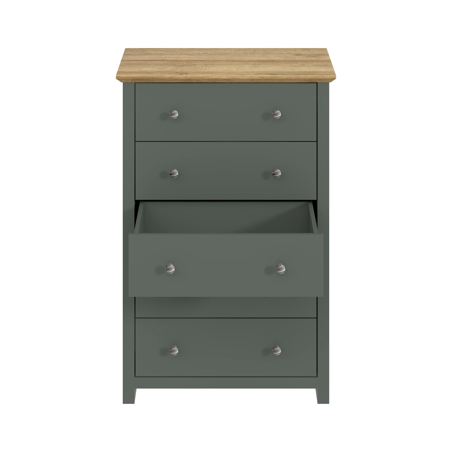 Galano 5-Drawer Dresser with Interlock Safety 31.1" W × 16.9" D × 46.7" H