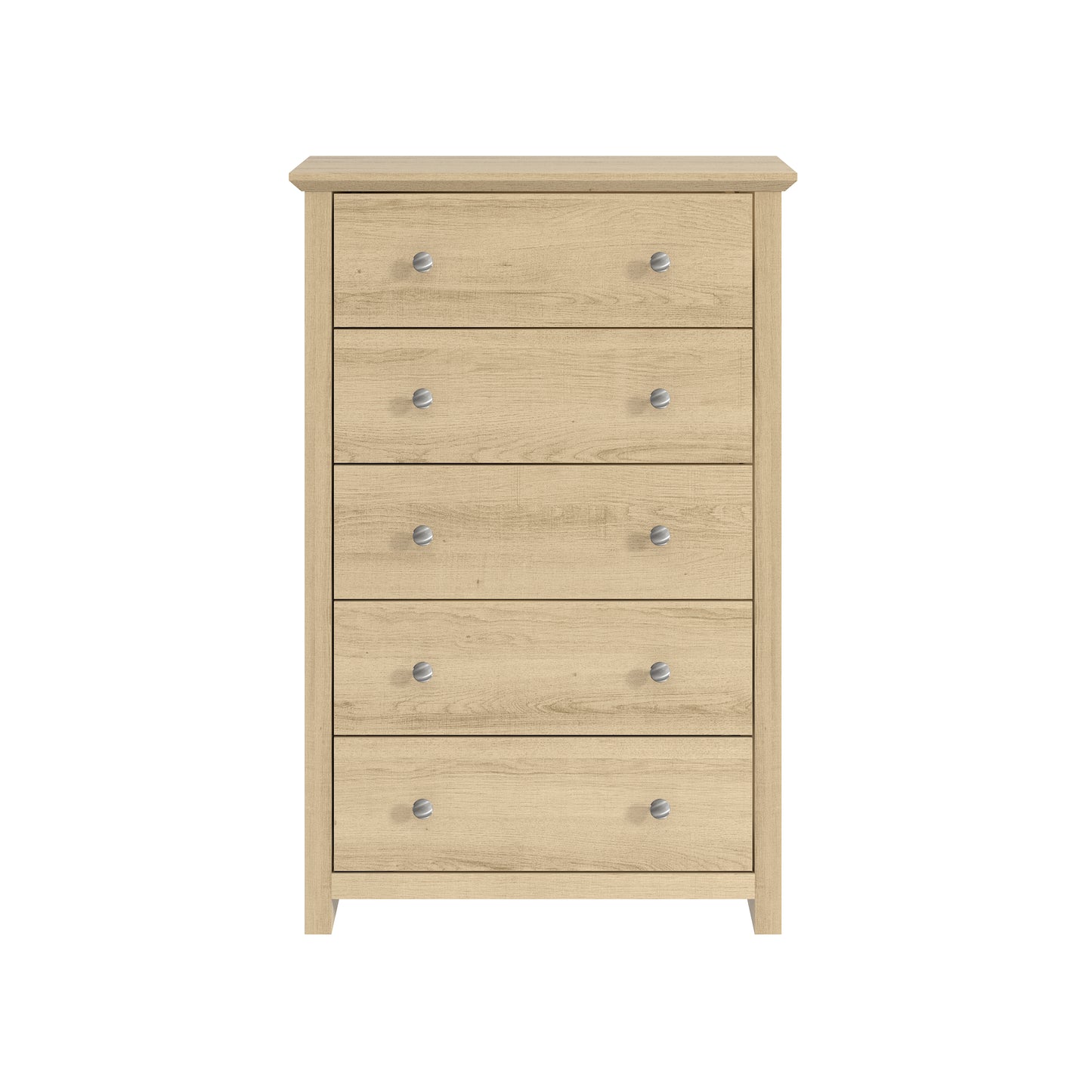 Galano 5-Drawer Dresser with Interlock Safety 31.1" W × 16.9" D × 46.7" H