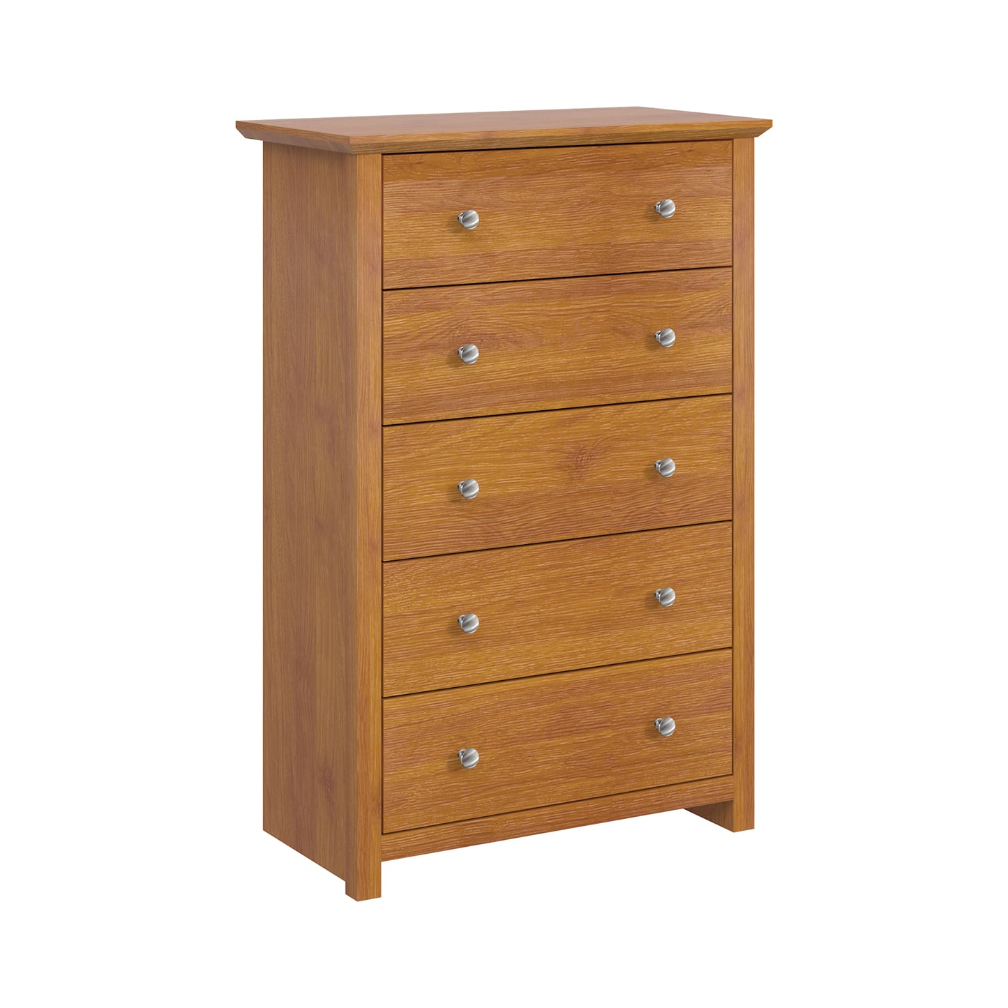 Galano 5-Drawer Dresser with Interlock Safety 31.1" W × 16.9" D × 46.7" H
