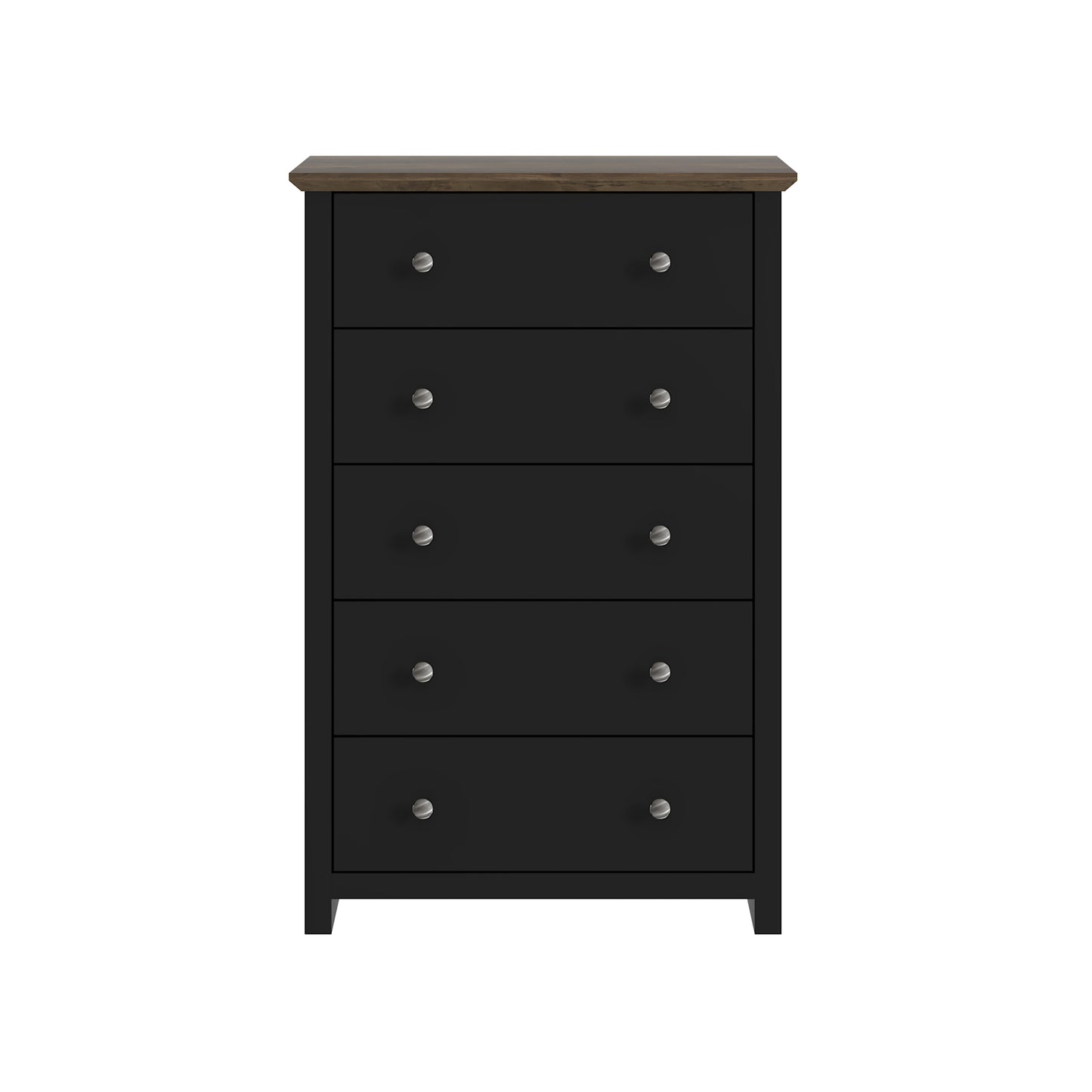 Galano 5-Drawer Dresser with Interlock Safety 31.1" W × 16.9" D × 46.7" H