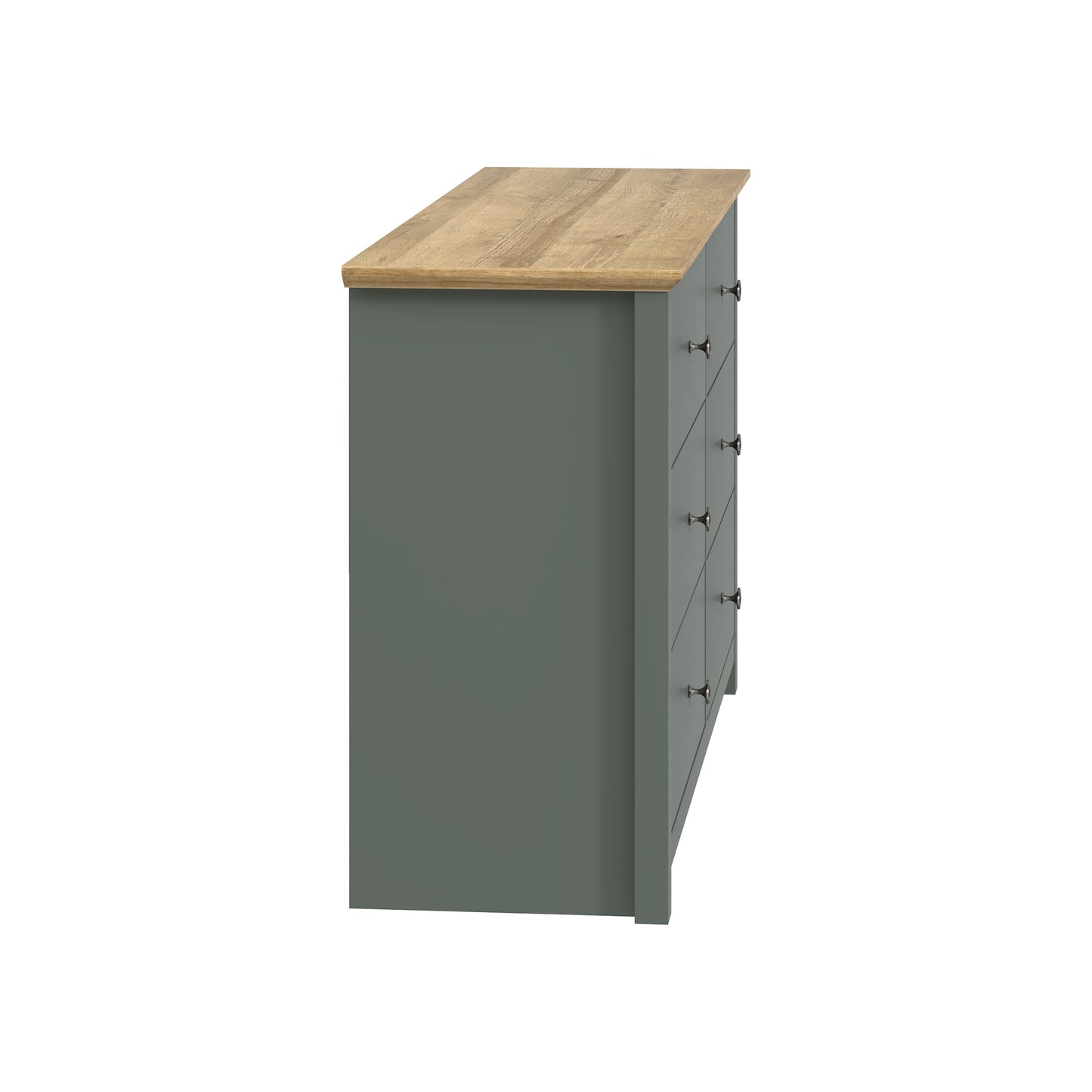 Galano 6-Drawer Double Dresser with Interlock Safety 46.9" W × 16.4" D × 32.0" H