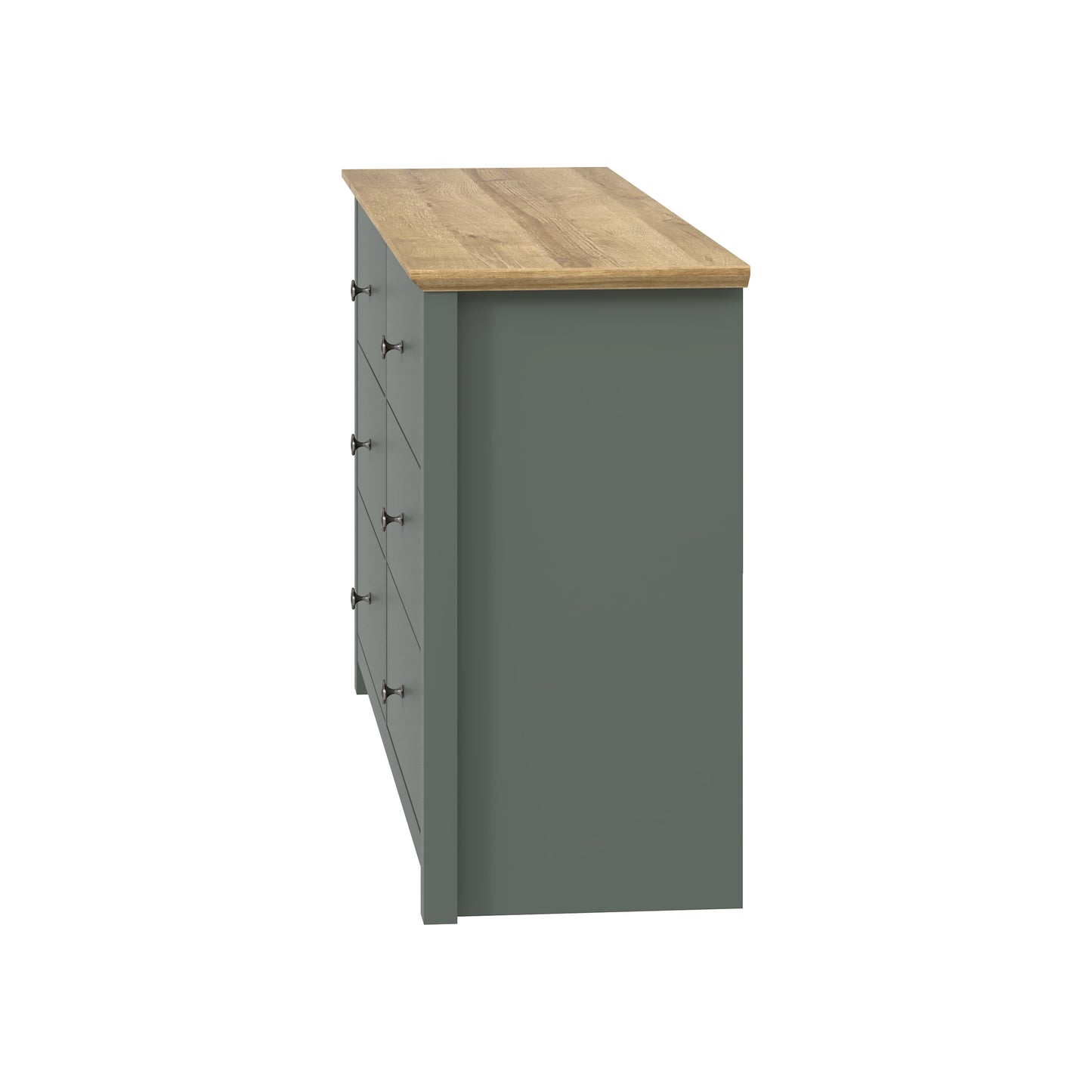 Galano 6-Drawer Double Dresser with Interlock Safety 46.9" W × 16.4" D × 32.0" H