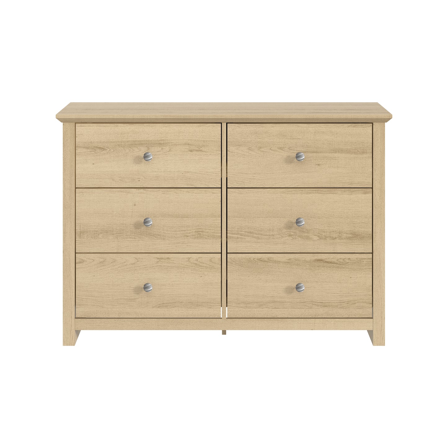 Galano 6-Drawer Double Dresser with Interlock Safety 46.9" W × 16.4" D × 32.0" H