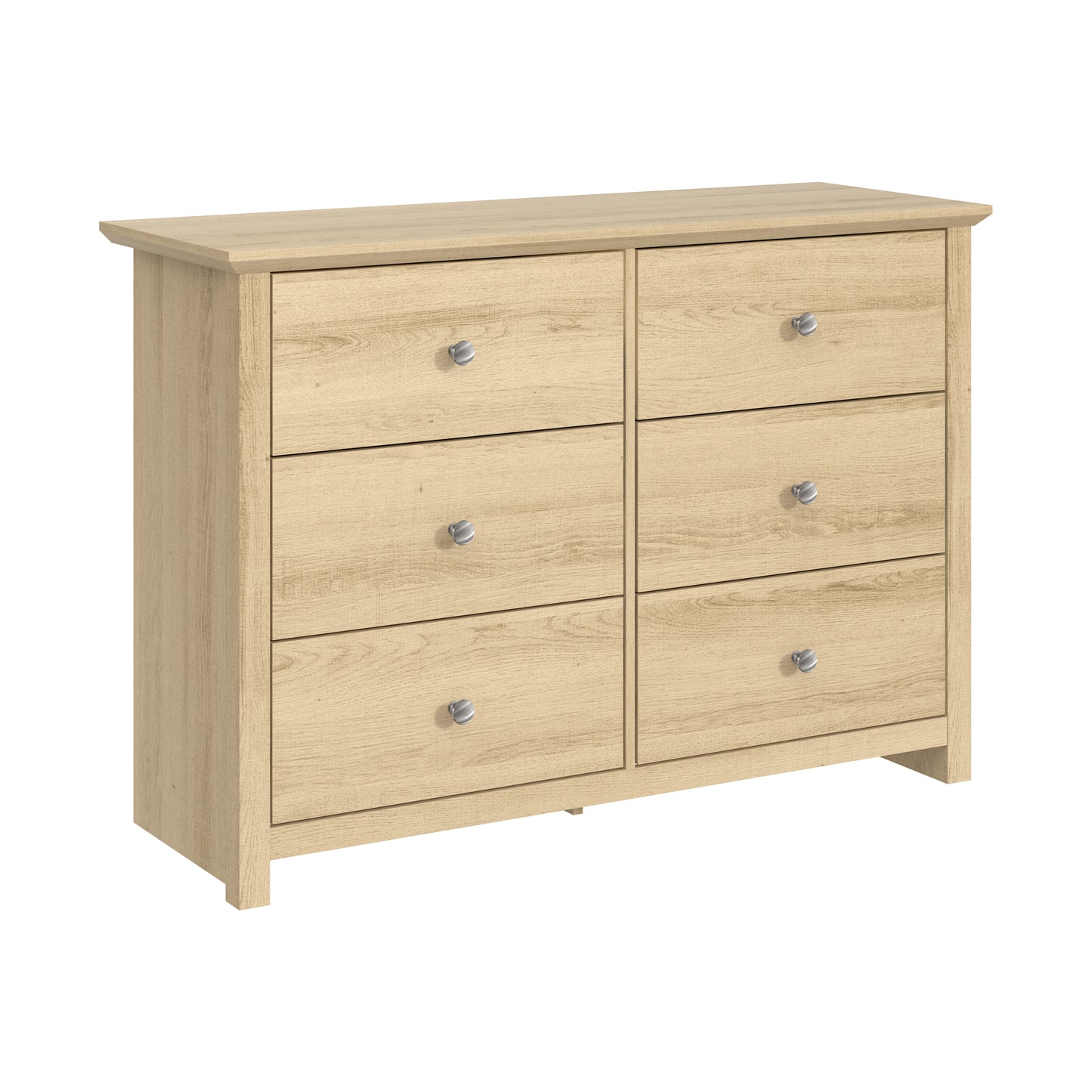 Galano 6-Drawer Double Dresser with Interlock Safety 46.9" W × 16.4" D × 32.0" H