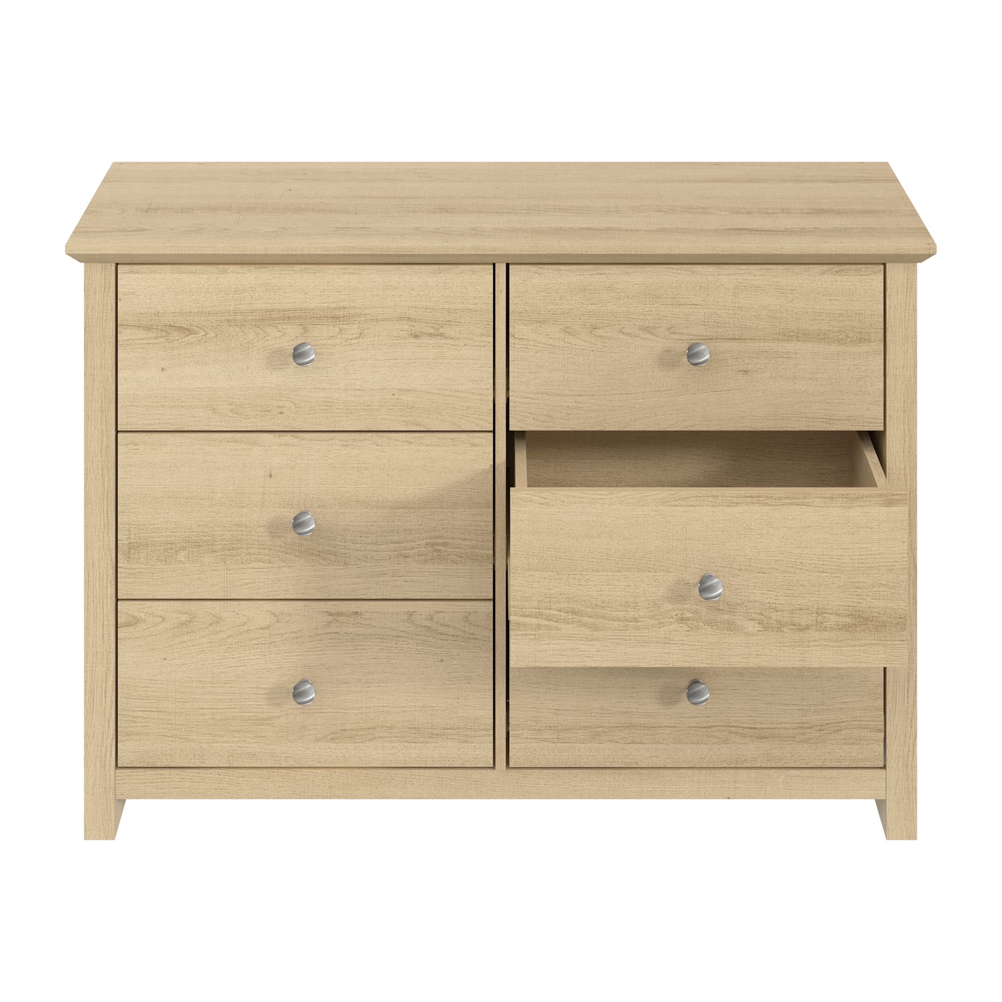 Galano 6-Drawer Double Dresser with Interlock Safety 46.9" W × 16.4" D × 32.0" H