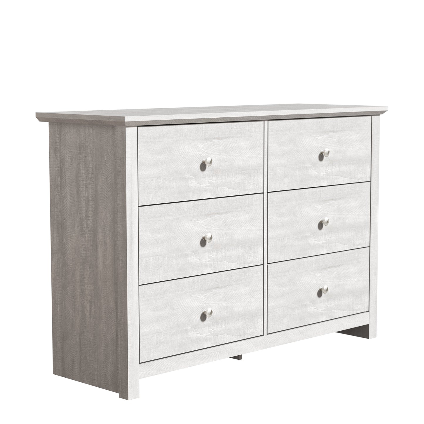 Galano 6-Drawer Double Dresser with Interlock Safety 46.9" W × 16.4" D × 32.0" H