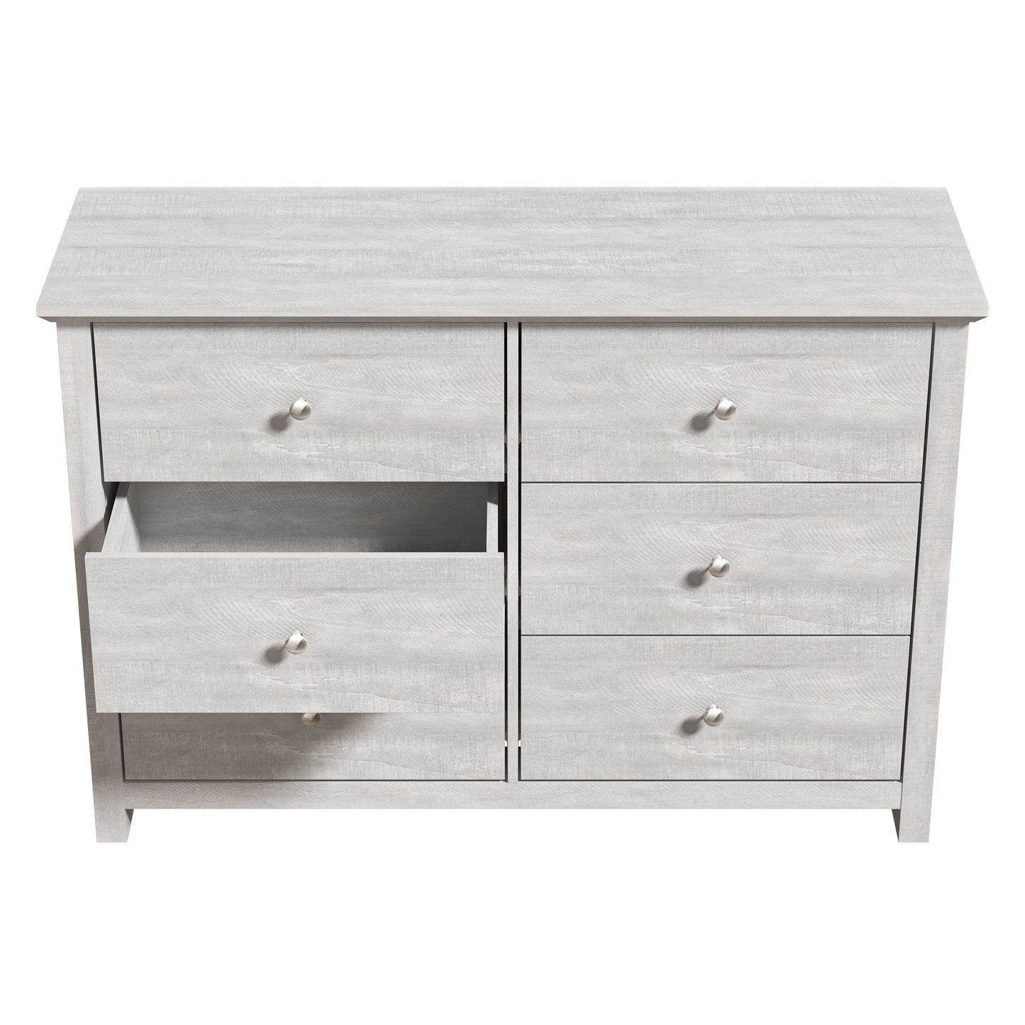 Galano 6-Drawer Double Dresser with Interlock Safety 46.9" W × 16.4" D × 32.0" H