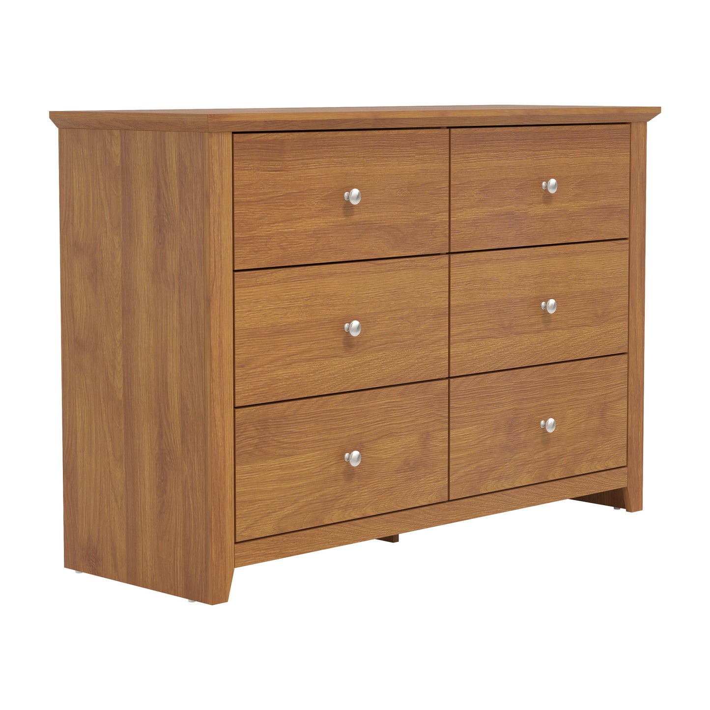 Galano 6-Drawer Double Dresser with Interlock Safety 46.9" W × 16.4" D × 32.0" H
