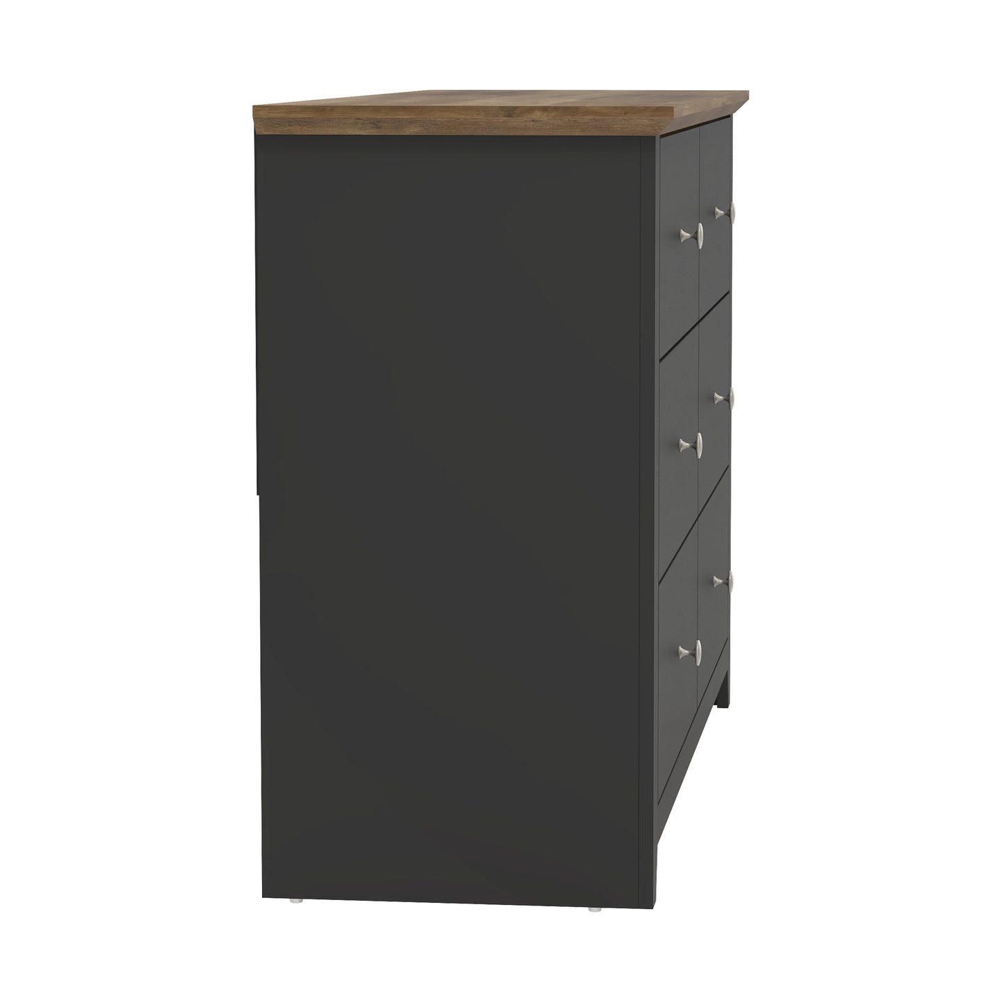 Galano 6-Drawer Double Dresser with Interlock Safety 46.9" W × 16.4" D × 32.0" H