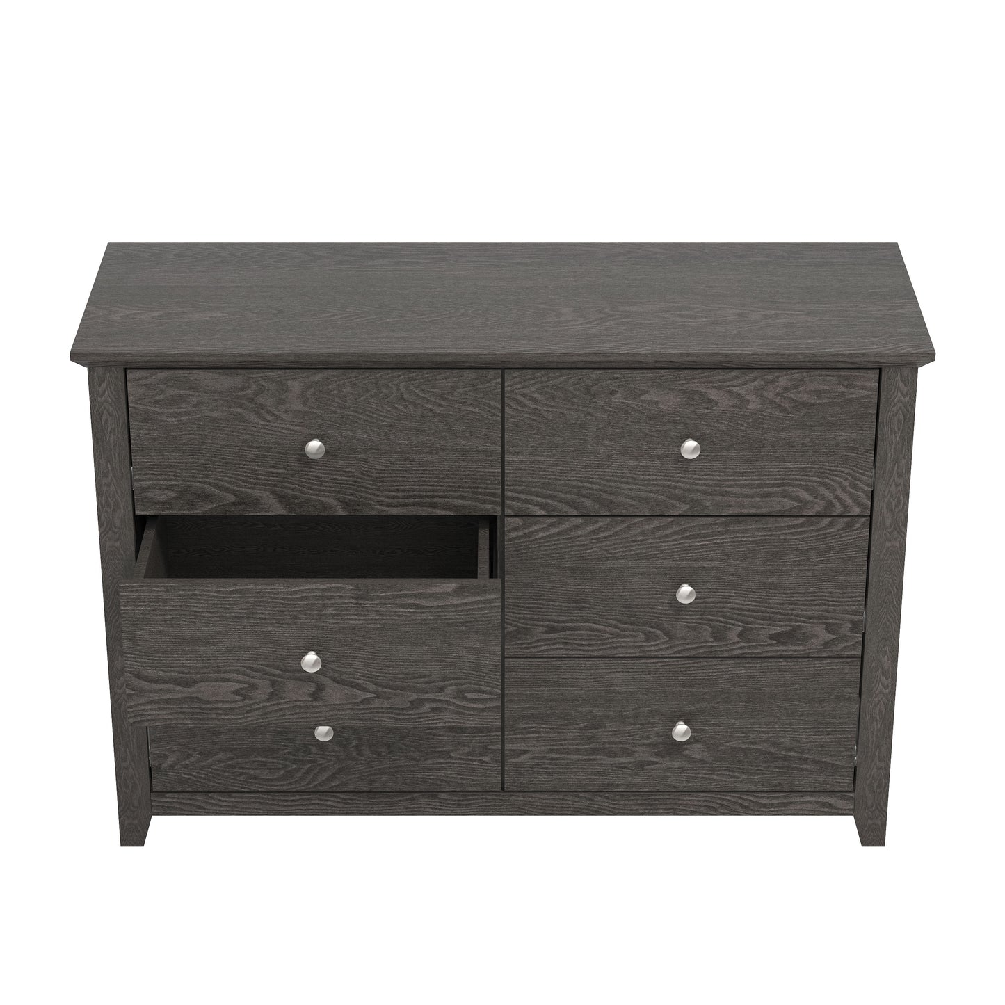 Galano 6-Drawer Double Dresser with Interlock Safety 46.9" W × 16.4" D × 32.0" H