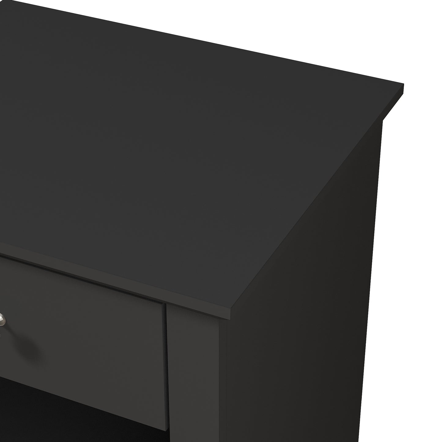 Galano Modern 1-Drawer Nightstands with Open Storage Set of 2 19.3" W × 16.9" D × 20.9" H
