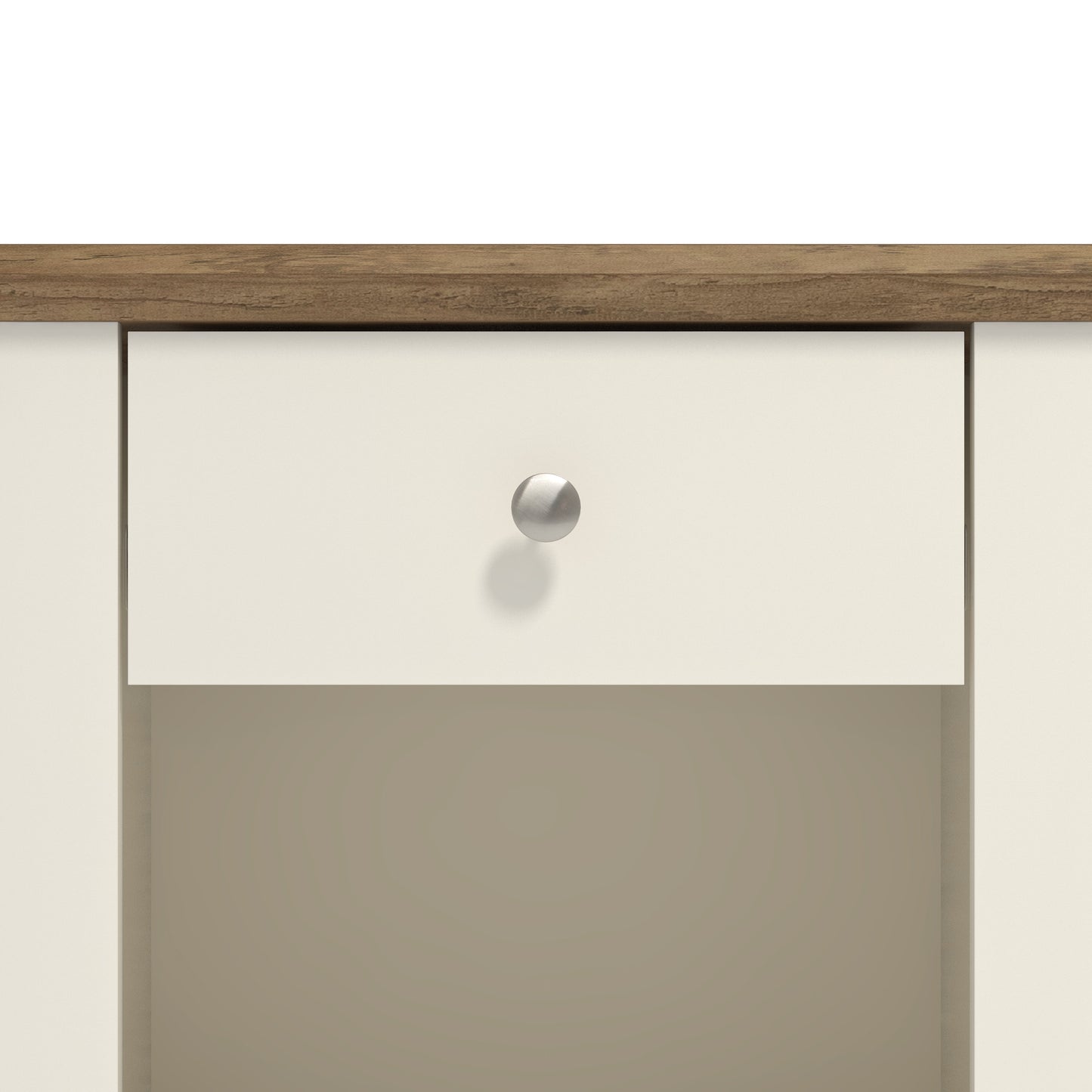 Galano Modern 1-Drawer Nightstand with Open Storage 19.3" W × 16.9" D × 20.9" H