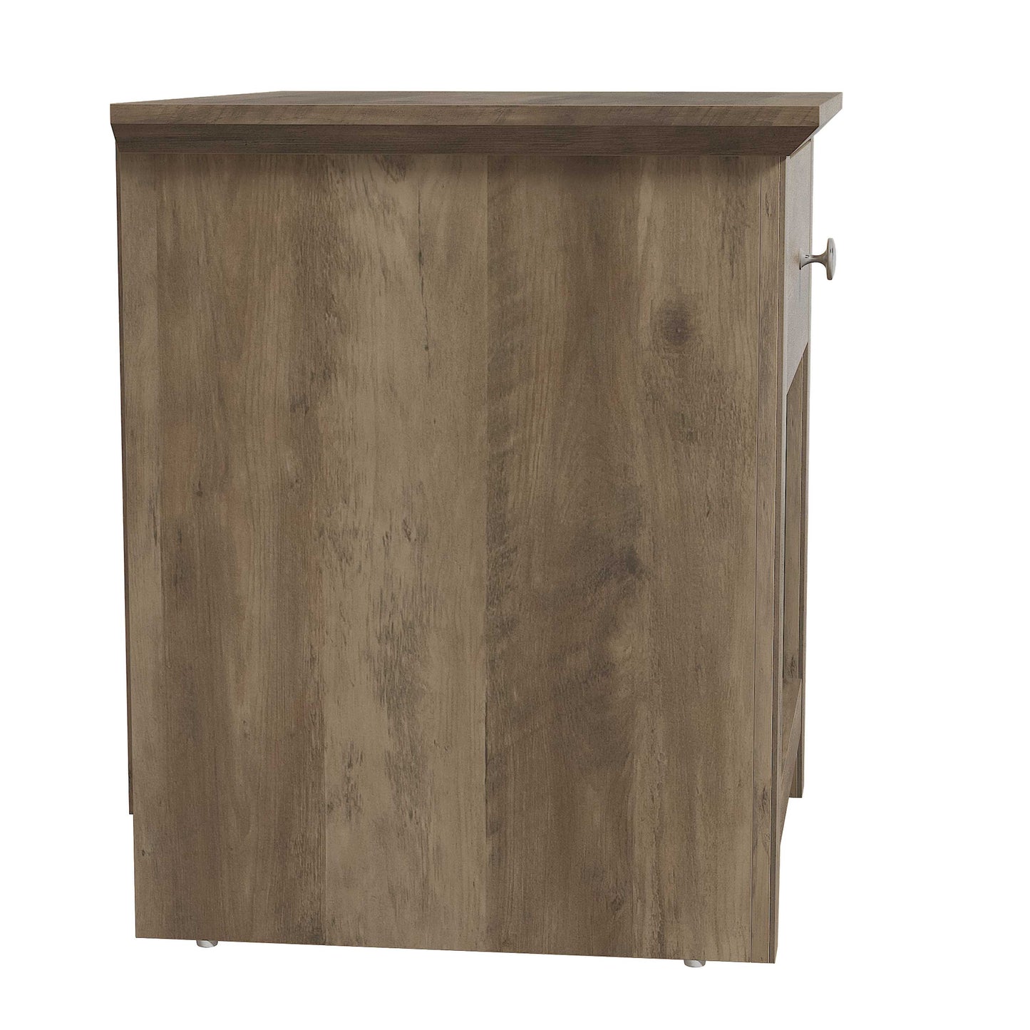 Galano Modern 1-Drawer Nightstands with Open Storage Set of 2 19.3" W × 16.9" D × 20.9" H