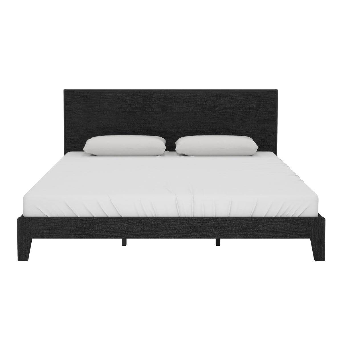 GALANO King Platform Bed with Headboard and Footboard