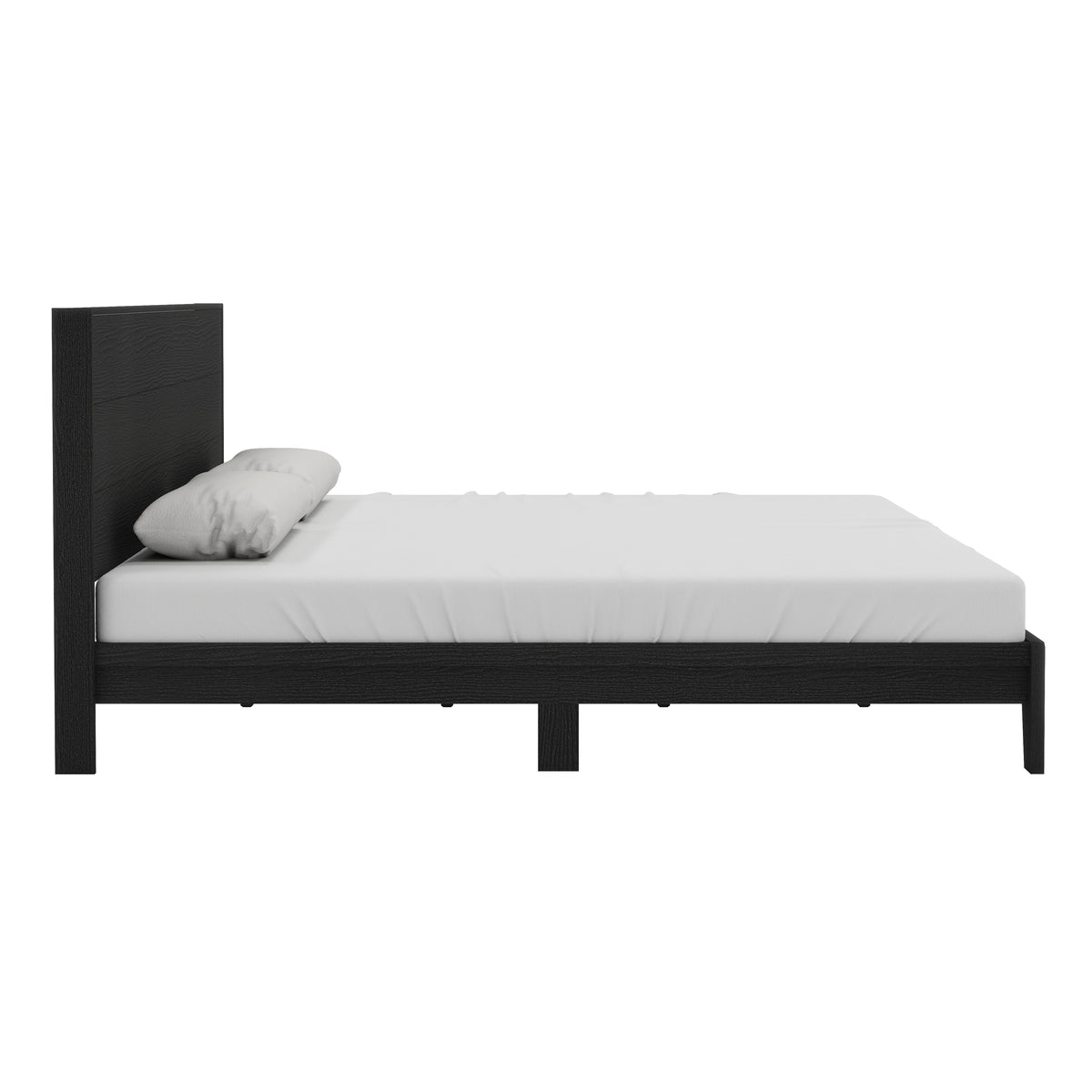 GALANO King Platform Bed with Headboard and Footboard