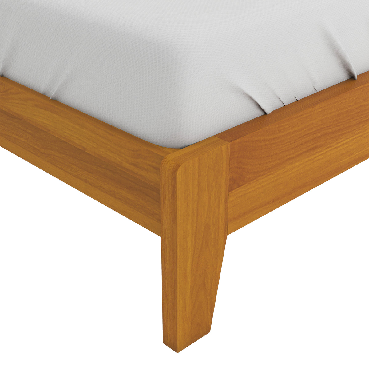 GALANO King Platform Bed with Headboard and Footboard