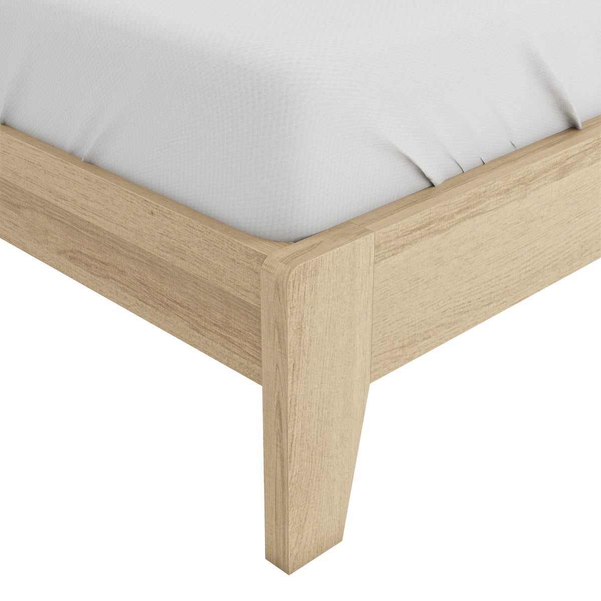GALANO King Platform Bed with Headboard and Footboard