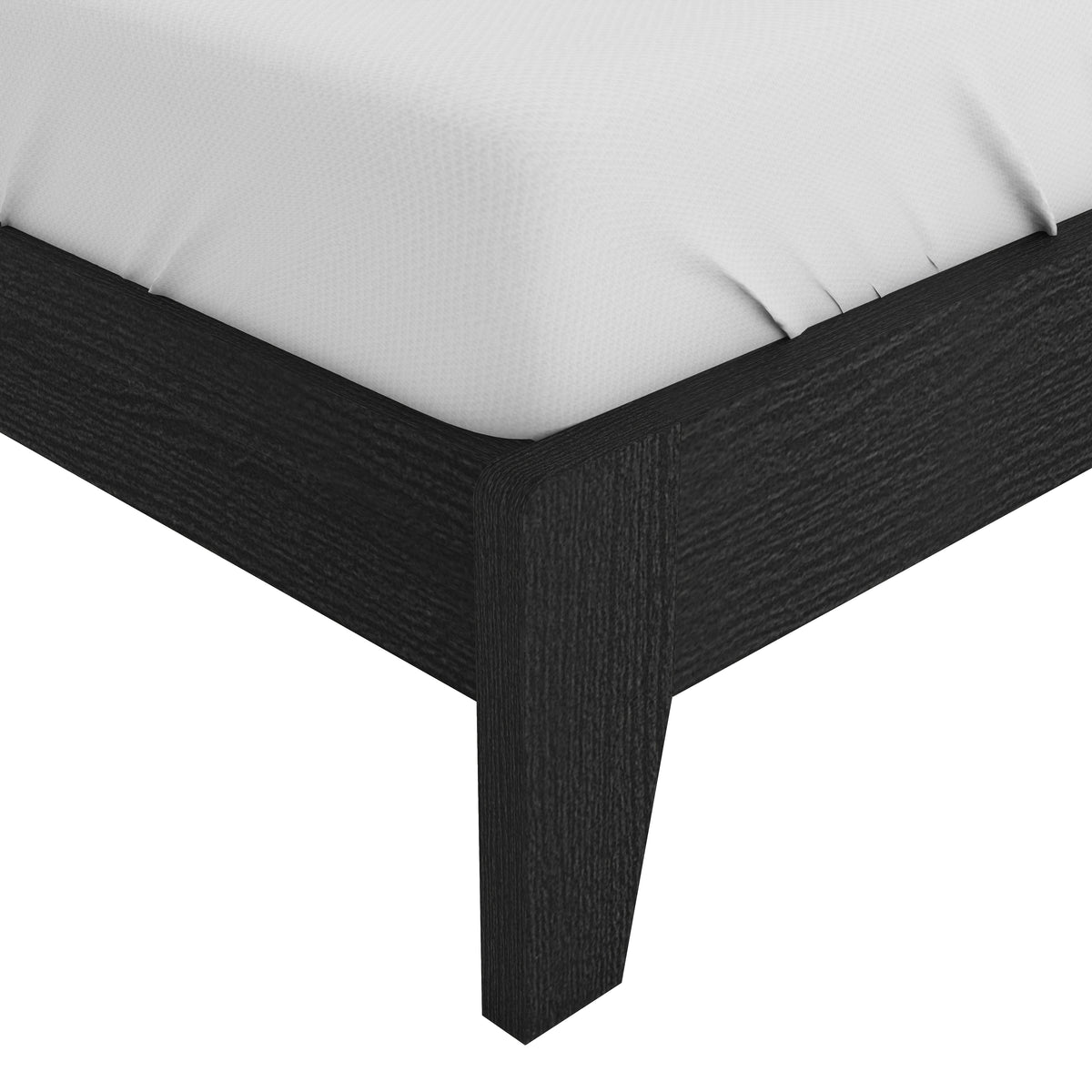 GALANO King Platform Bed with Headboard and Footboard