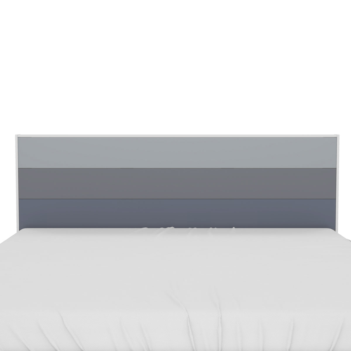 GALANO King Platform Bed with Headboard and Footboard