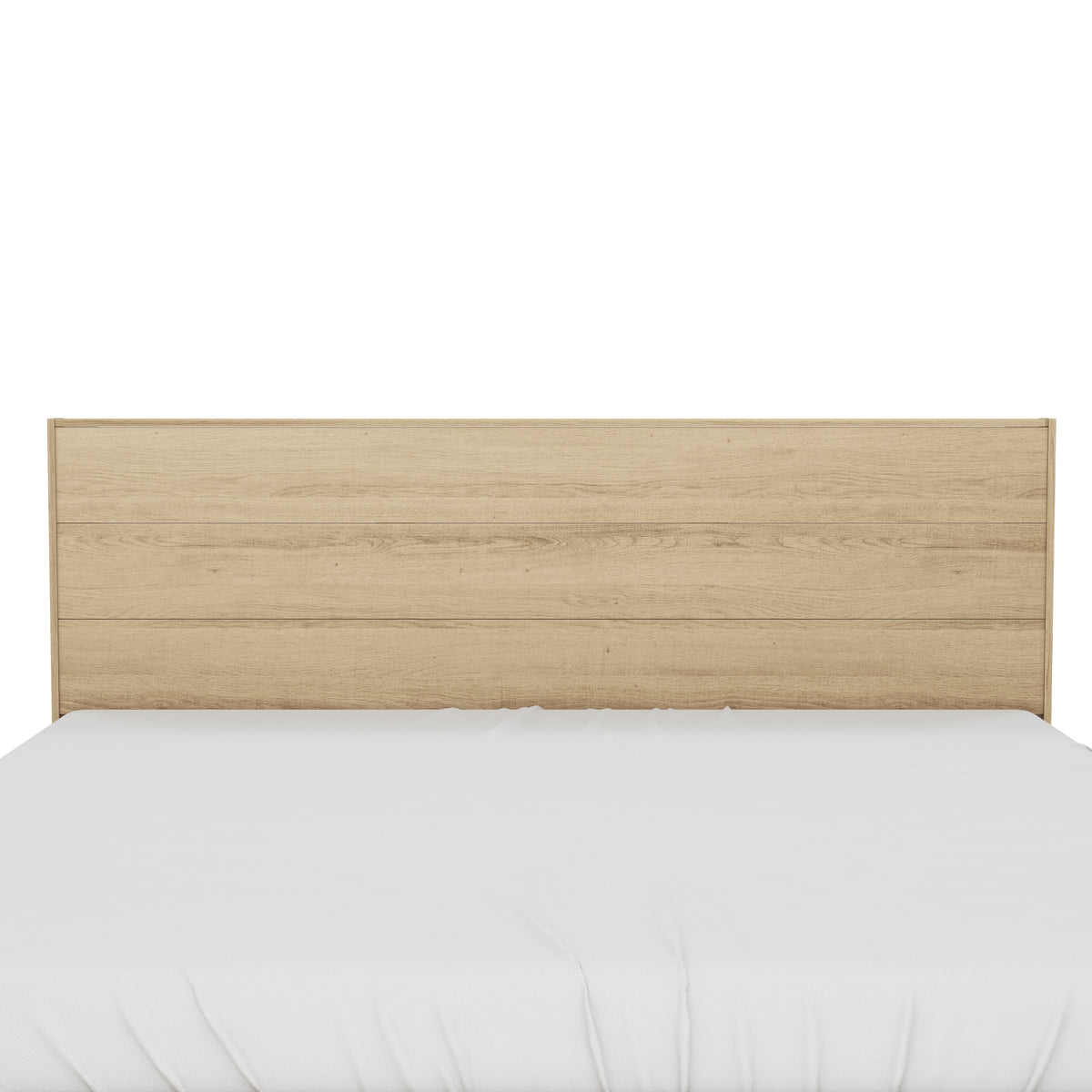GALANO King Platform Bed with Headboard and Footboard