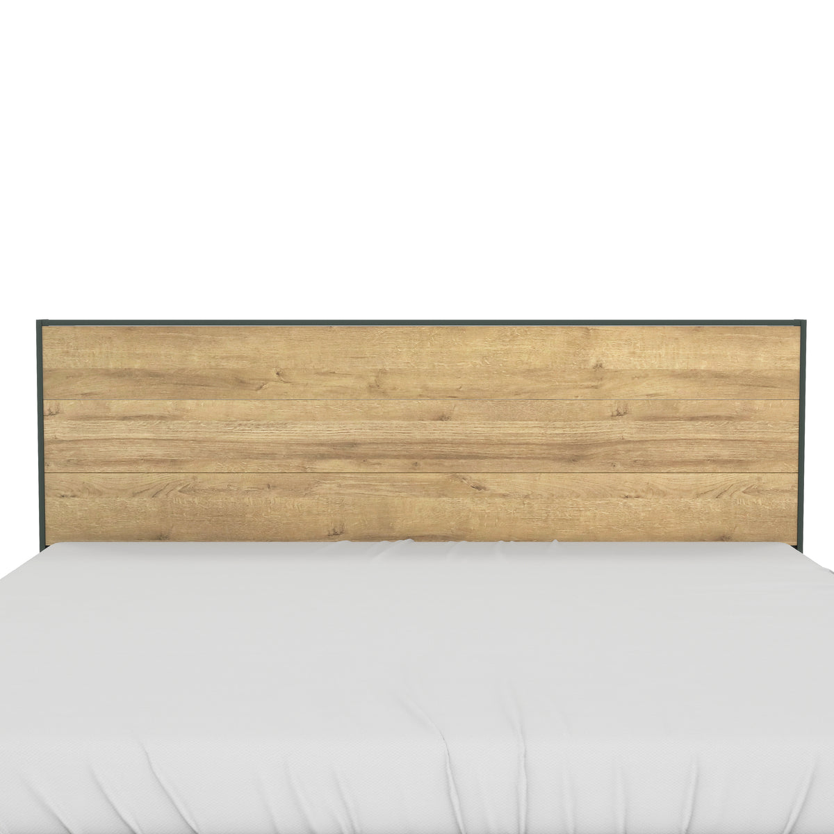GALANO King Platform Bed with Headboard and Footboard