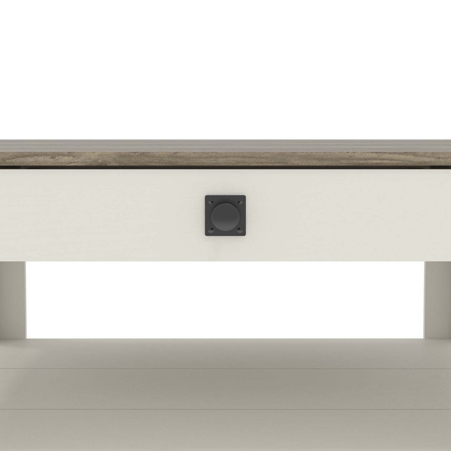 Galano Wood Coffee Table with Drawer Storage 31.5" W × 31.5" D × 16.3" H
