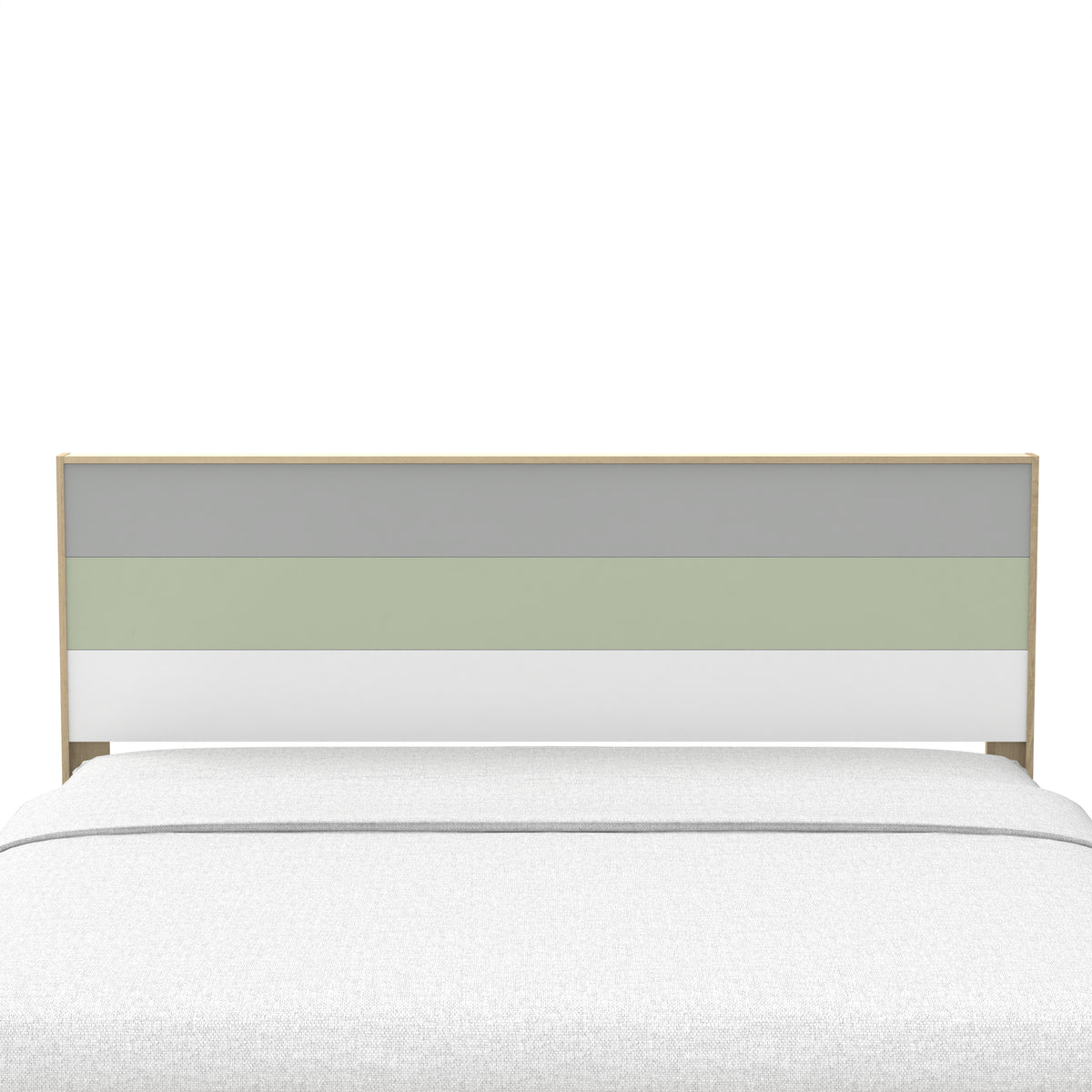 GALANO King Platform Bed with Headboard and Footboard