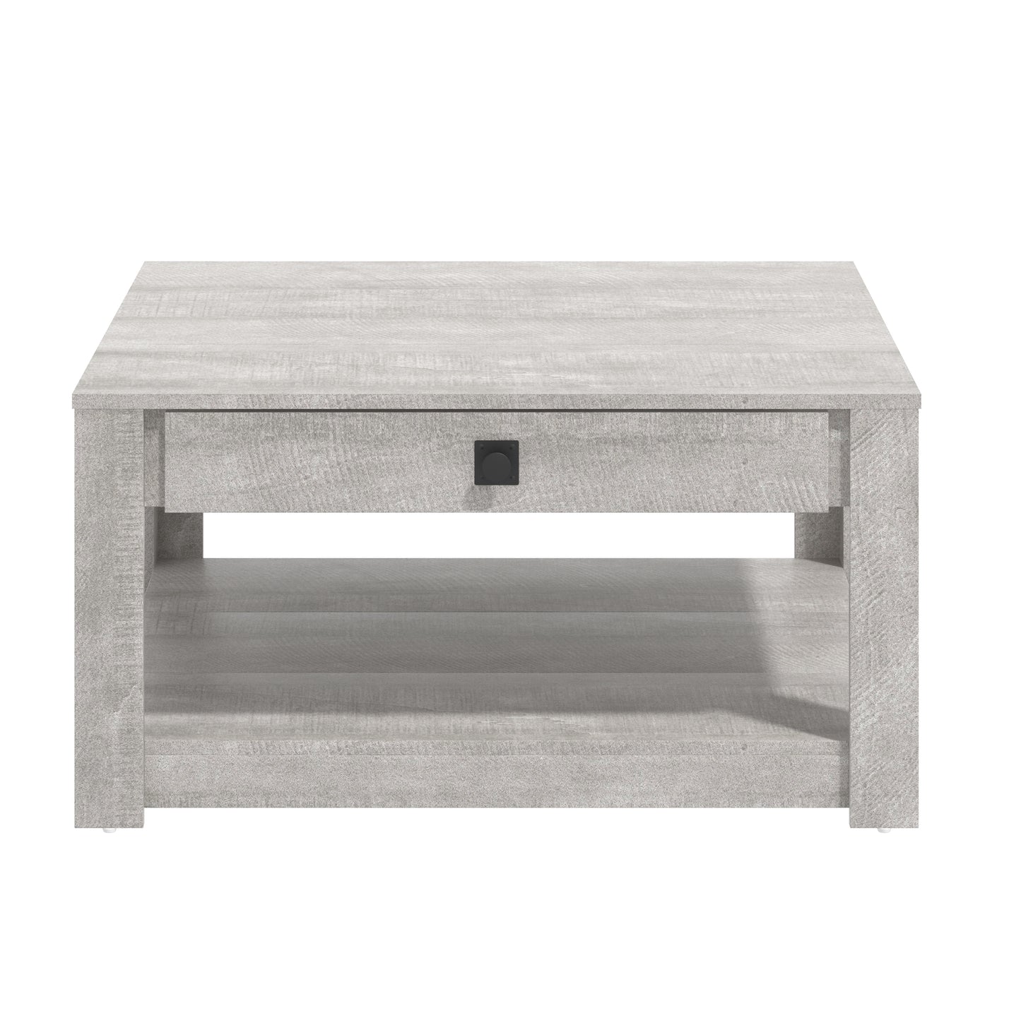 Galano Wood Coffee Table with Drawer Storage 31.5" W × 31.5" D × 16.3" H