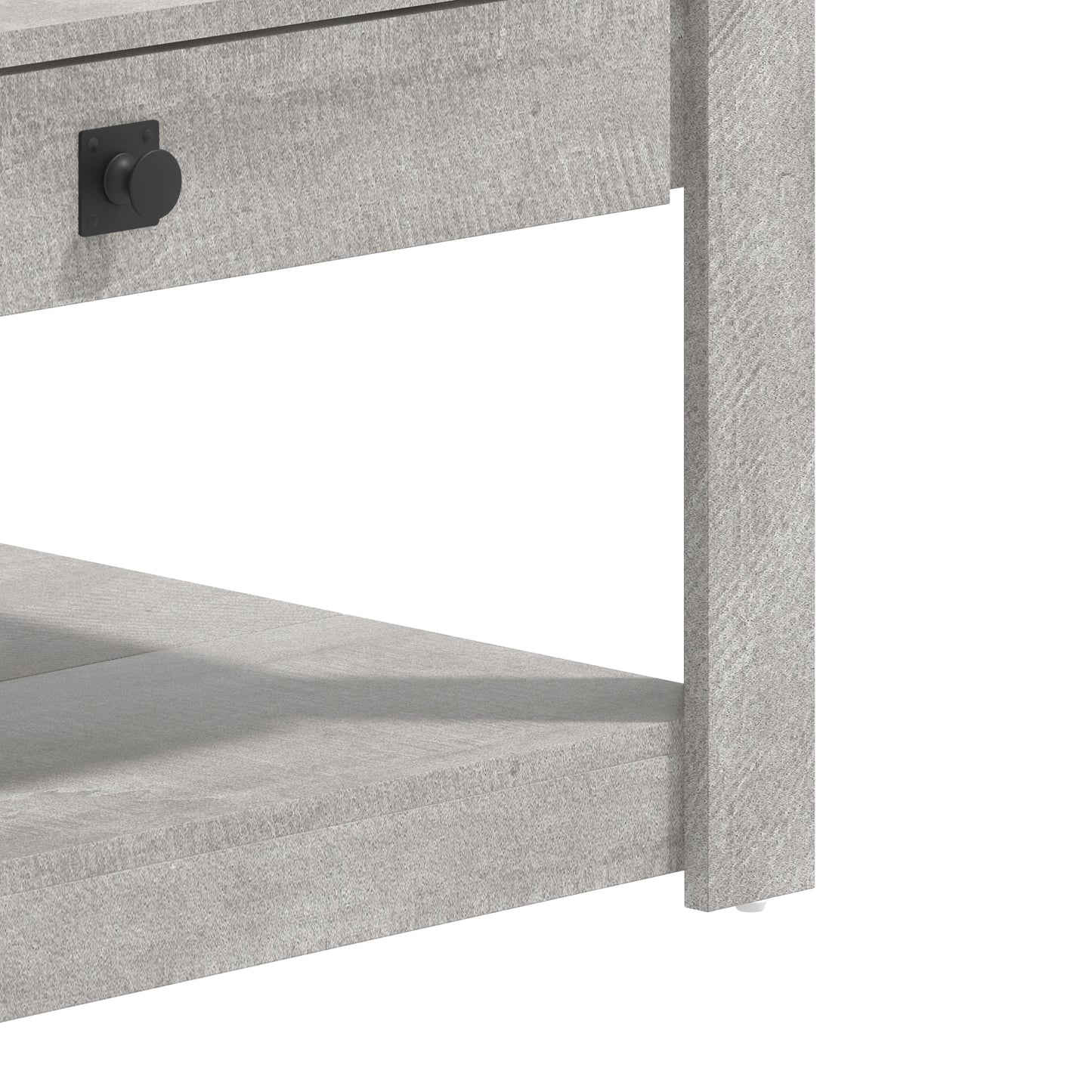 Galano Wood Coffee Table with Drawer Storage 31.5" W × 31.5" D × 16.3" H
