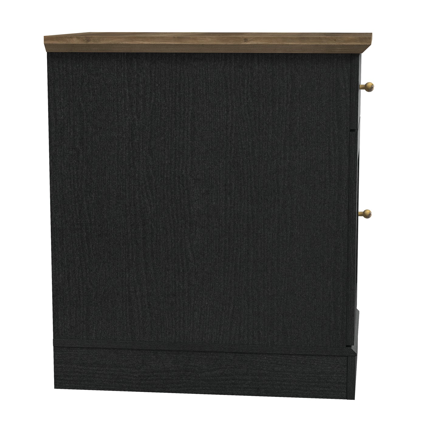 Galano End Table with Drawer and Cabinet Storage 22" W × 14" D × 25" H