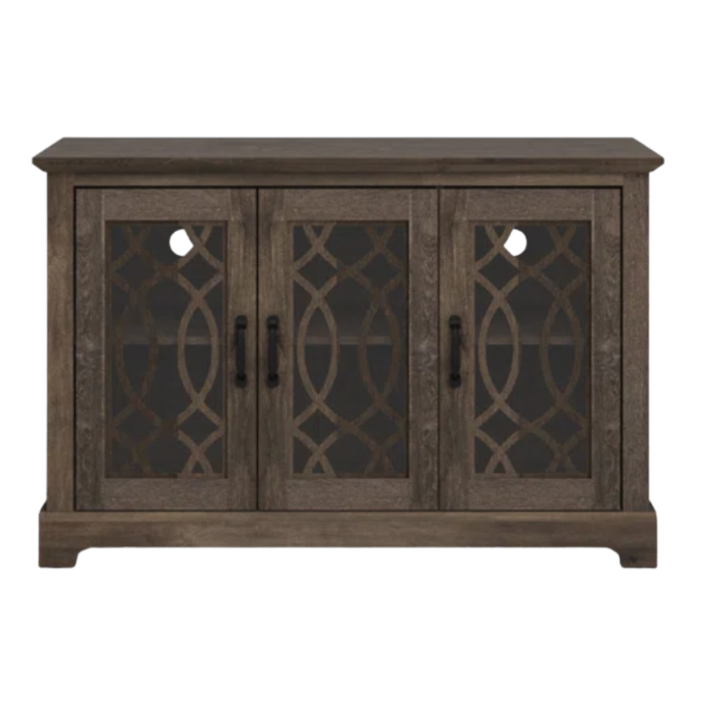 GALANO Sideboard with 3 Doors and Adjustable Shelves, 45.7" Wide