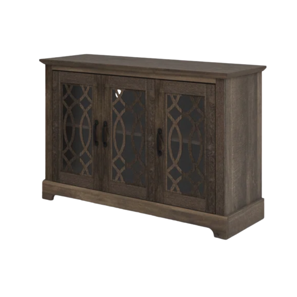 GALANO Sideboard with 3 Doors and Adjustable Shelves, 45.7" Wide