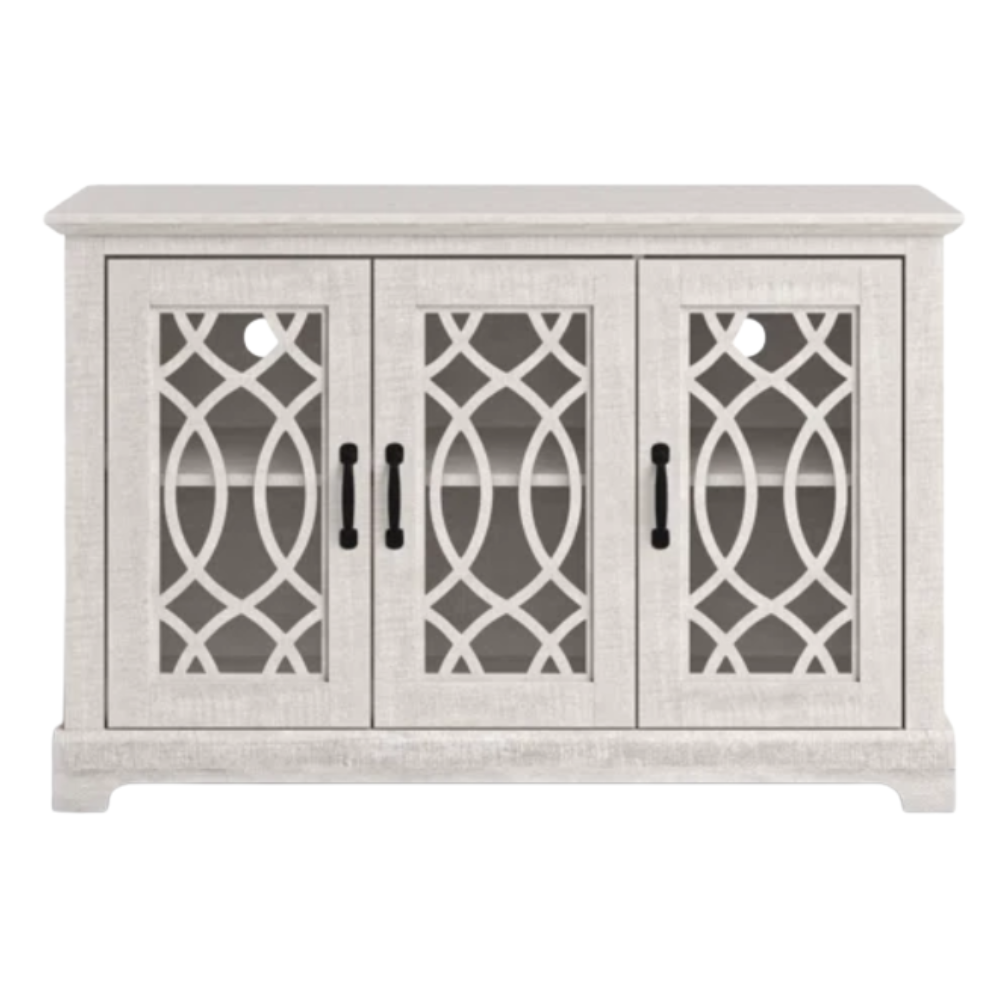 GALANO Sideboard with 3 Doors and Adjustable Shelves, 45.7" Wide